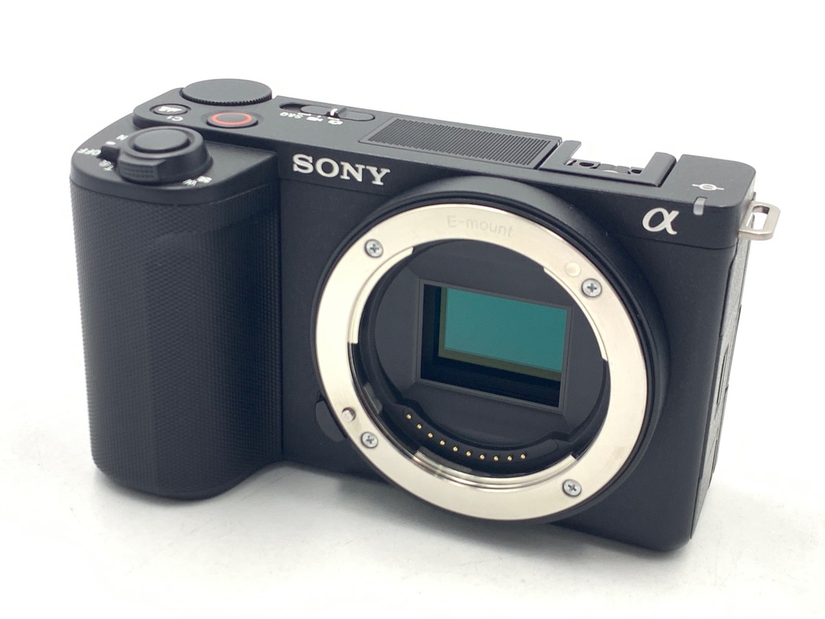 (美品)SONY ZV-E10 VLOGCAM ZV-E10 ミラーレス一眼カメラ ブラック [ボディ単体] SONY