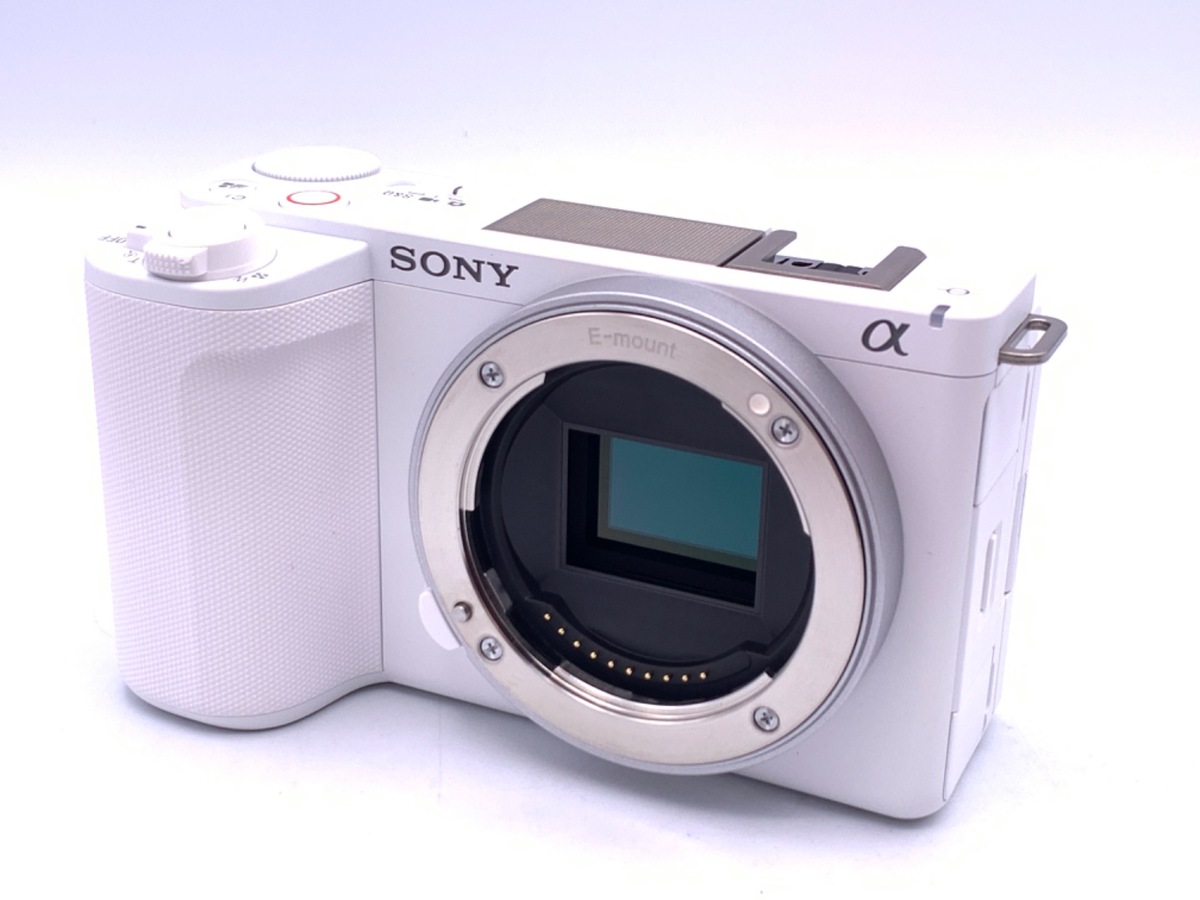 中古】ソニー VLOGCAM ZV-E10 II ボディ ホワイト [ZV-E10M2 W] 在庫