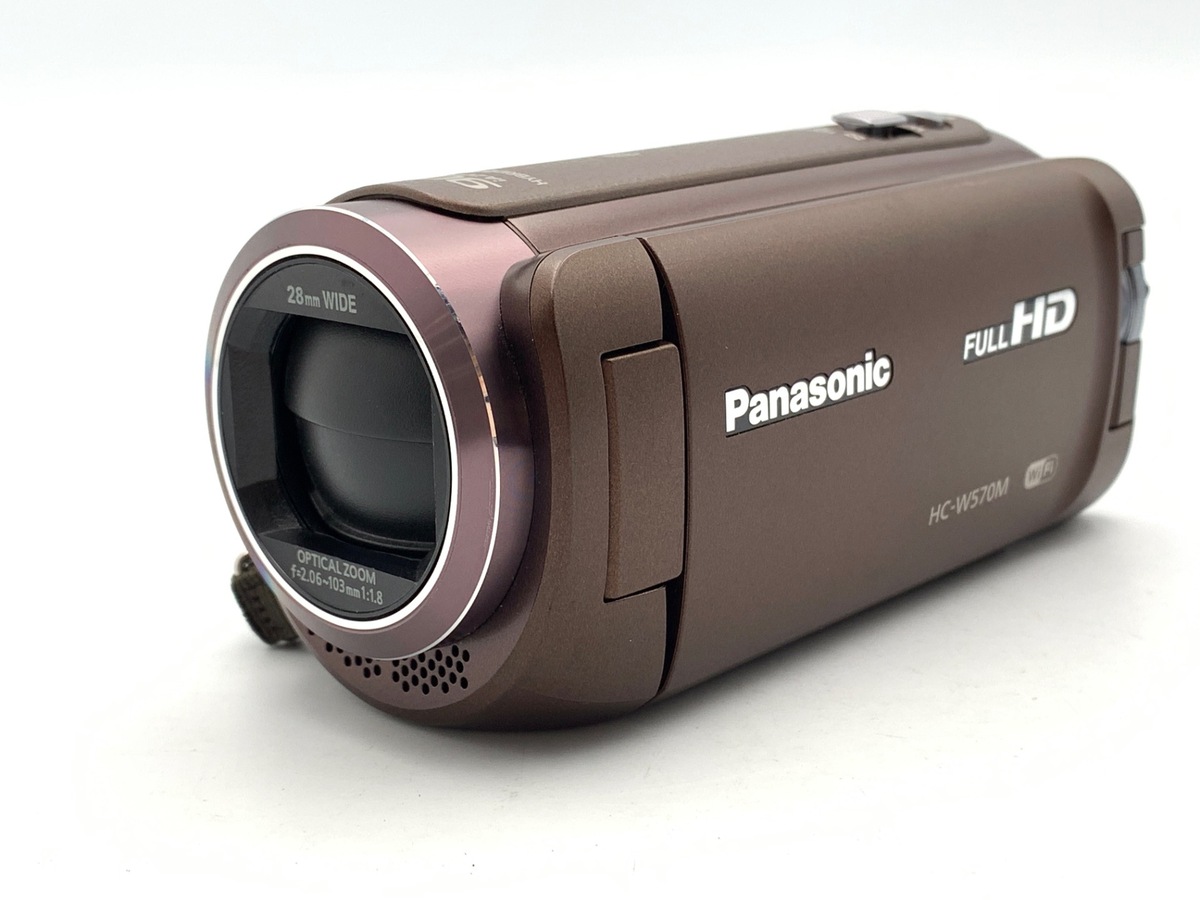 Panasonic デジタルビデオカメラ　HC-W570M 中古 中古】パナソニック HC-W570M-T ブラウン｜｜カメラのキタムラネット