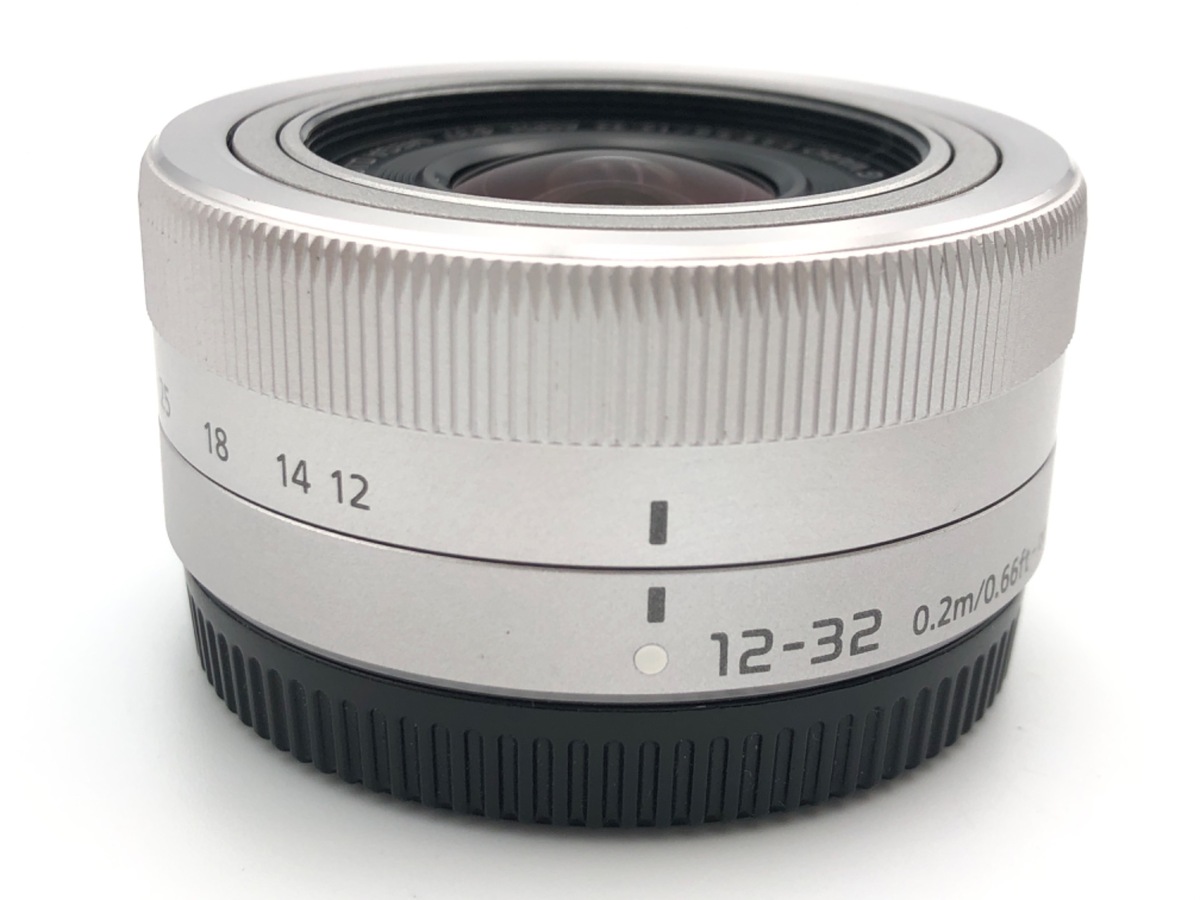 美品 LUMIX G VARIO 12-32mm シルバー 中古】パナソニック LUMIX G VARIO 12-32mm F3.5-5.6 ASPH. MEGA