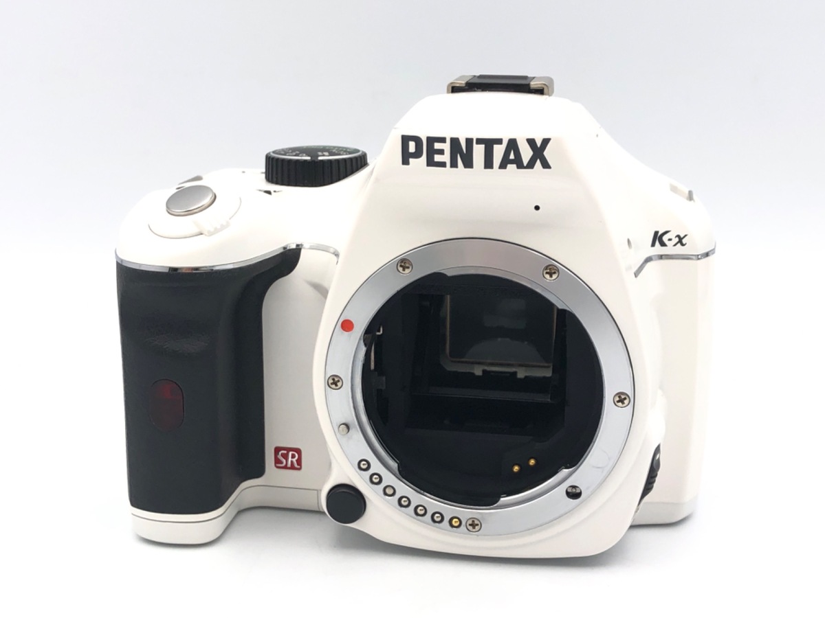 中古：B(並品)】ペンタックス K-x ボディ ホワイト | 2447500025979