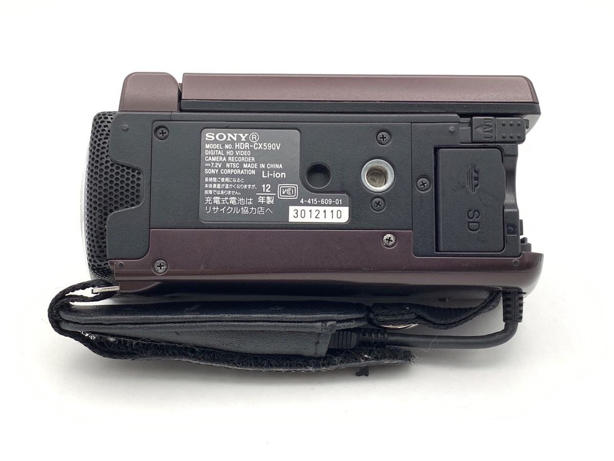 中古】ソニー HDR-CX590V ボルドーブラウン｜｜カメラのキタムラネット