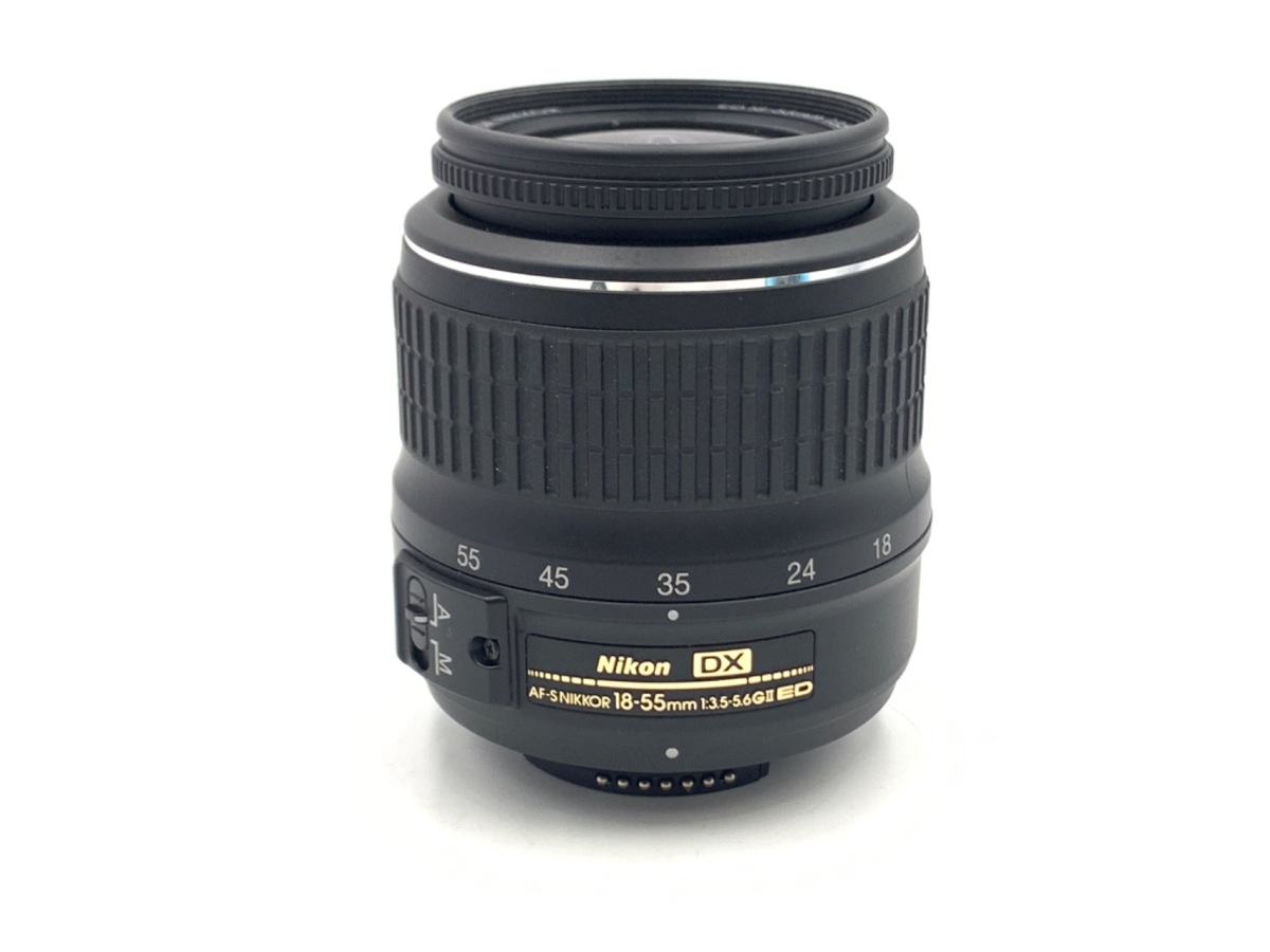 中古】ニコン AF-S DX Zoom Nikkor ED18-55mm F3.5-5.6G II BK 在庫