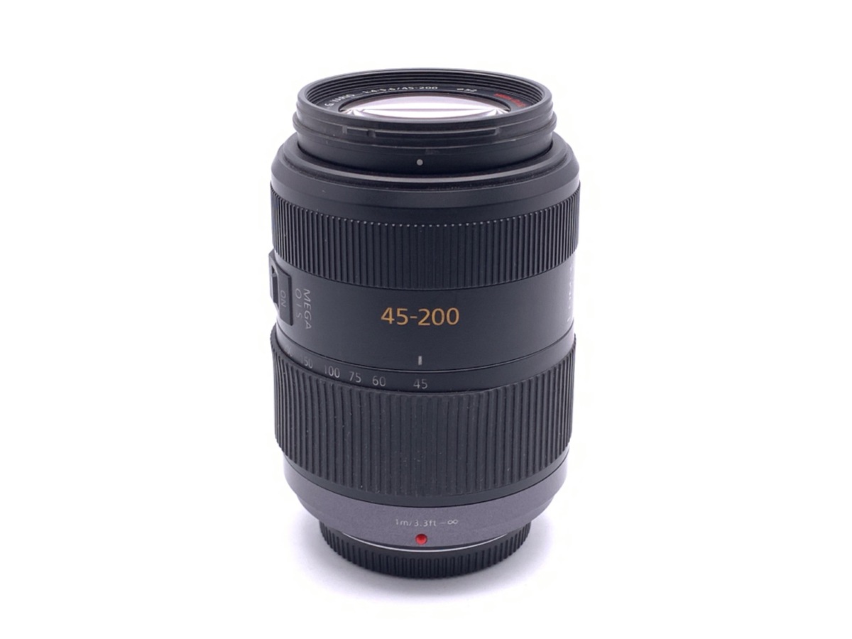 中古】LUMIX G VARIO 45-200/4.0-5.6 MEGA O.I.S. (H-FS045200) 在庫