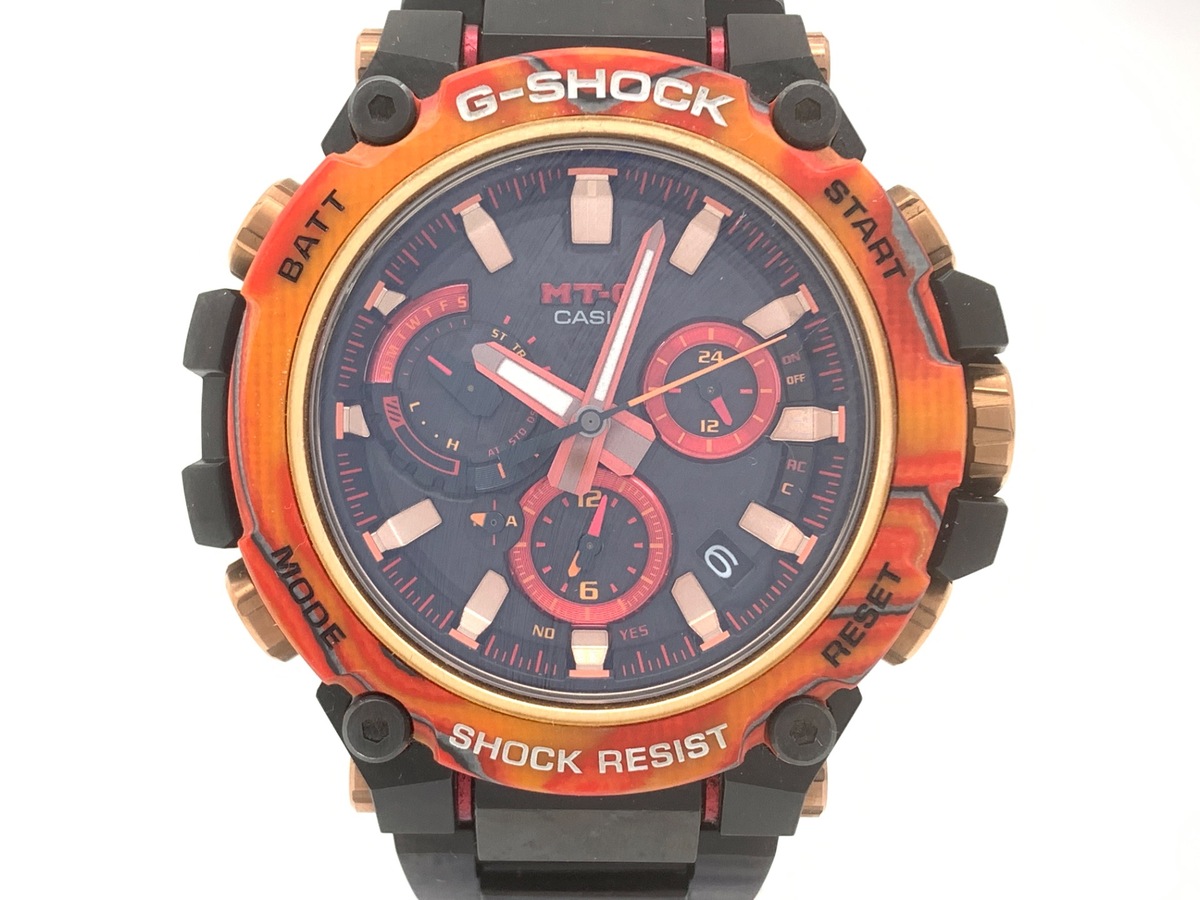 カシオ G-SHOCK MT-G ブラック MTG-B3000FR-1AJR カーボン/ステンレススティール