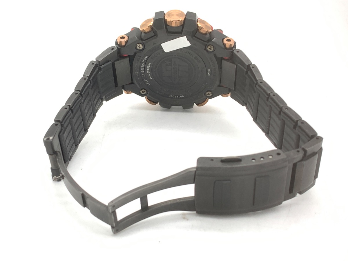 カシオ G-SHOCK MT-G ブラック MTG-B3000FR-1AJR カーボン/ステンレススティール