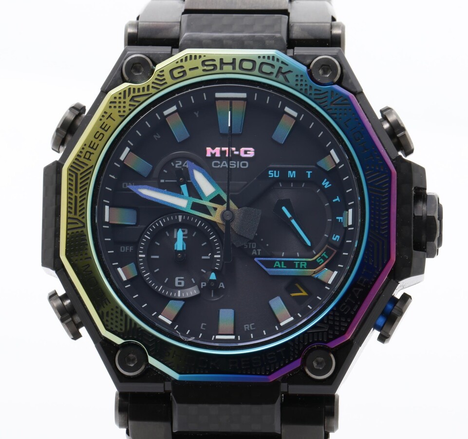 カシオ G-SHOCK ブラック MTG-B2000YR-1AJR ステンレススティール/カーボン