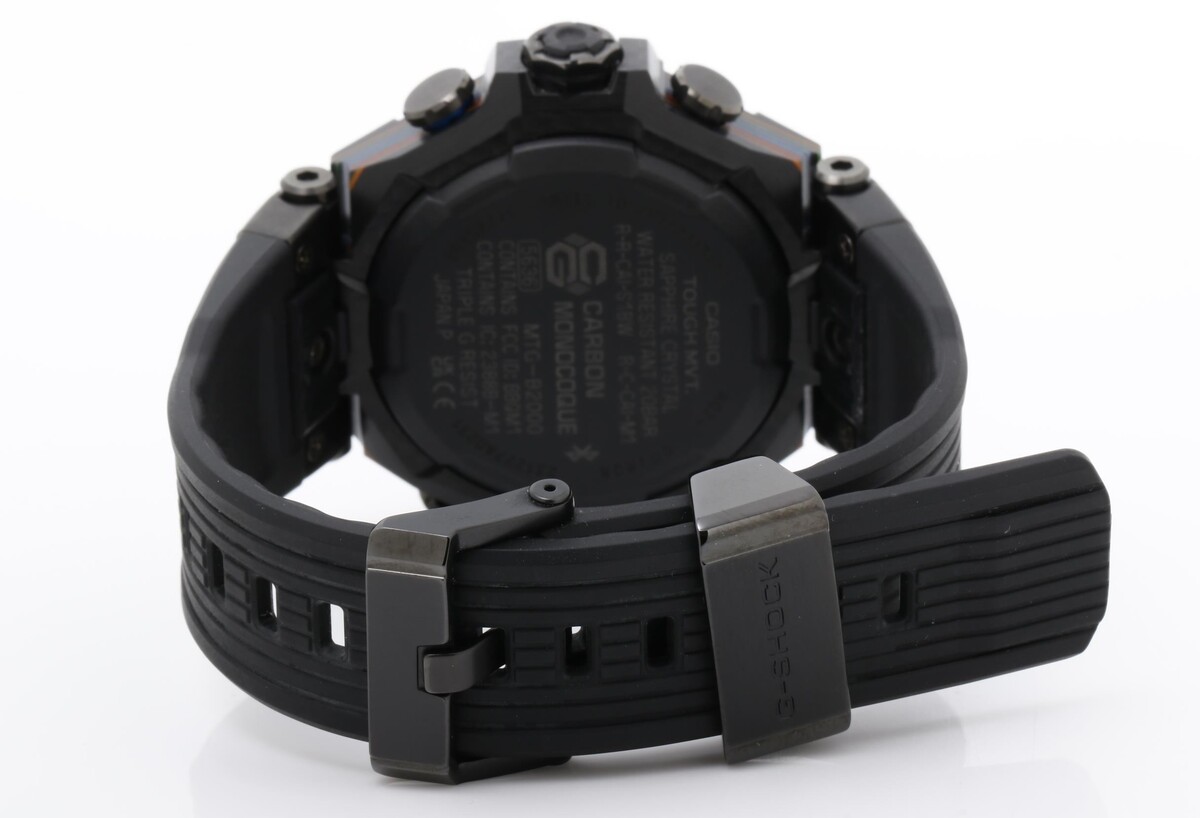 カシオ G-SHOCK ブラック MTG-B2000YR-1AJR ステンレススティール/カーボン