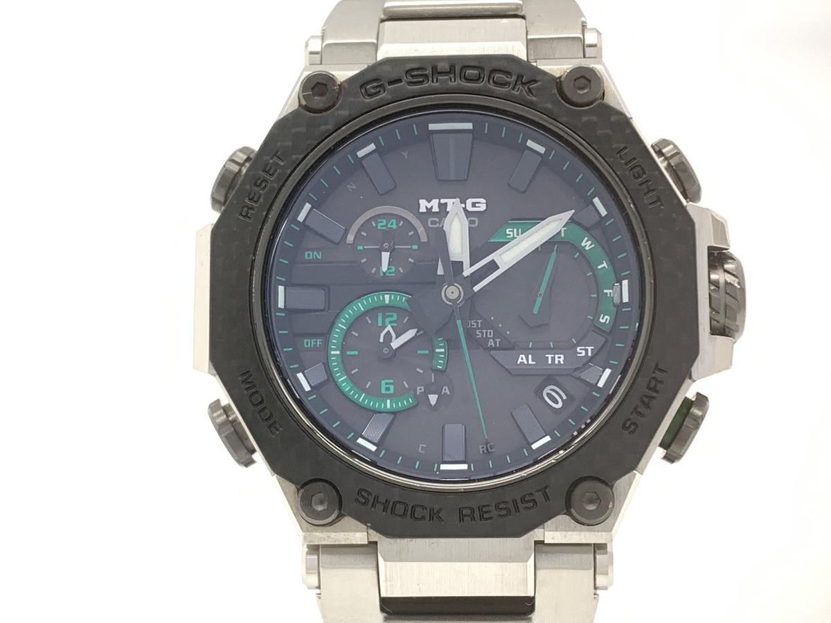 カシオ G-SHOCK MT-G ブラック MTG-B2000XD-1AJF カーボン/ステンレススティール