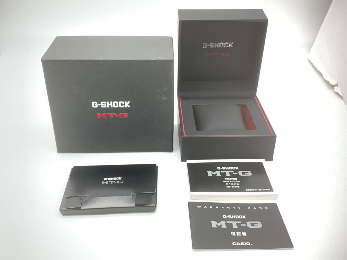 カシオ G-SHOCK MT-G ブラック MTG-B2000XD-1AJF カーボン/ステンレススティール