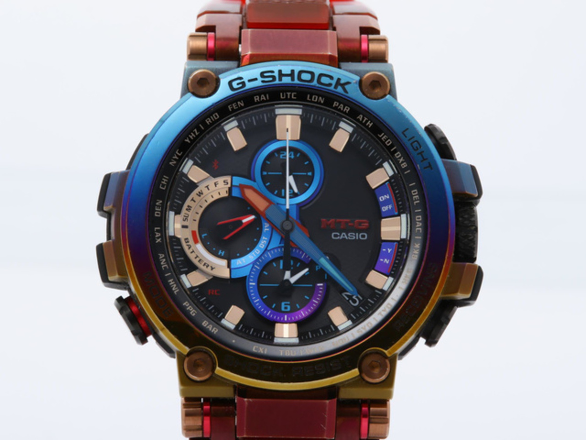 中古：B(並品)】カシオ G-SHOCK MT-G ブラック MTG-B1000VL-4AJR  
