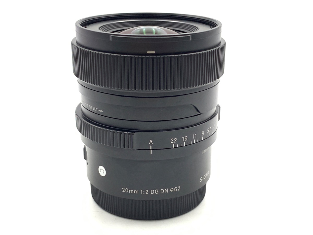 中古:A(美品)】シグマ 20mm F2 DG DN Contemporary ソニーE用 中古:A(美品)】シグマ 20mm F2 DG DN Contemporary ソニーE用