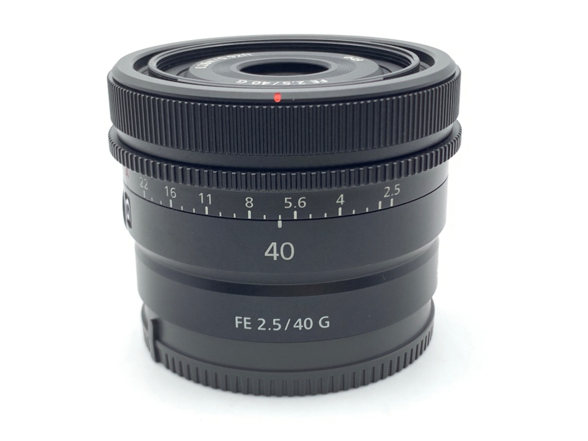 極美品 SONY FE 40mm F2.5 G SEL40F25G FE 40mm F2.5 G SEL40F25G 中古価格比較 - 価格.com