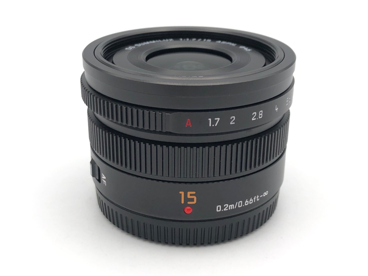 LEICA DG SUMMILUX 15mm/F1.7 ASPH. H-X015-K [ブラック] 中古