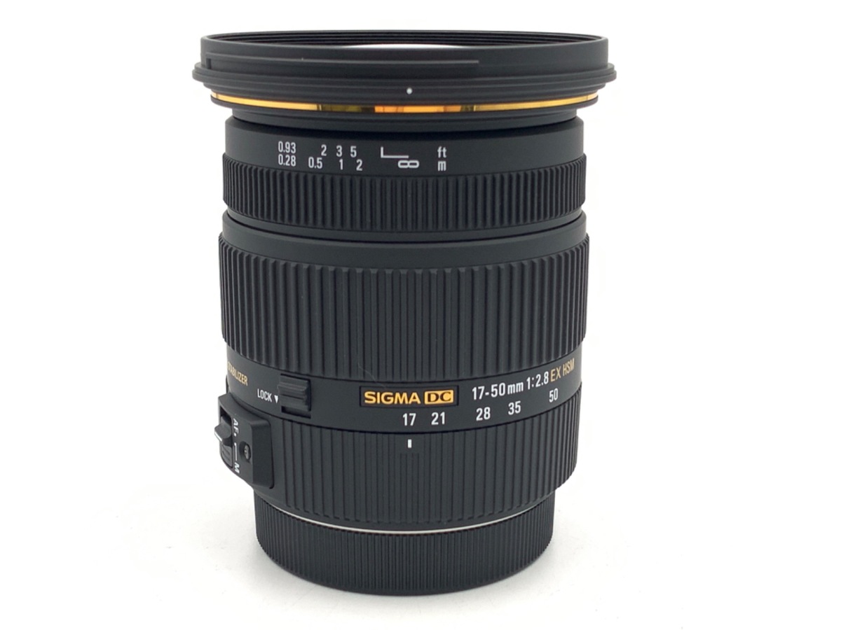 17-50mm F2.8 EX DC OS HSM [キヤノン用] 中古価格比較 - 価格.com