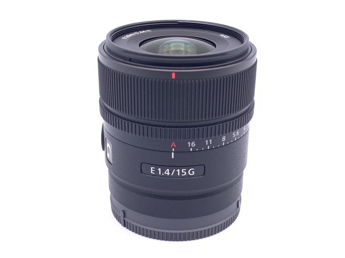 セール【美品】SONY E 15mm F1.4 G レンズ　SEL15F14G 新品)SONY (ソニー) E 15mm F1.4 G SEL15F14G（商品ID