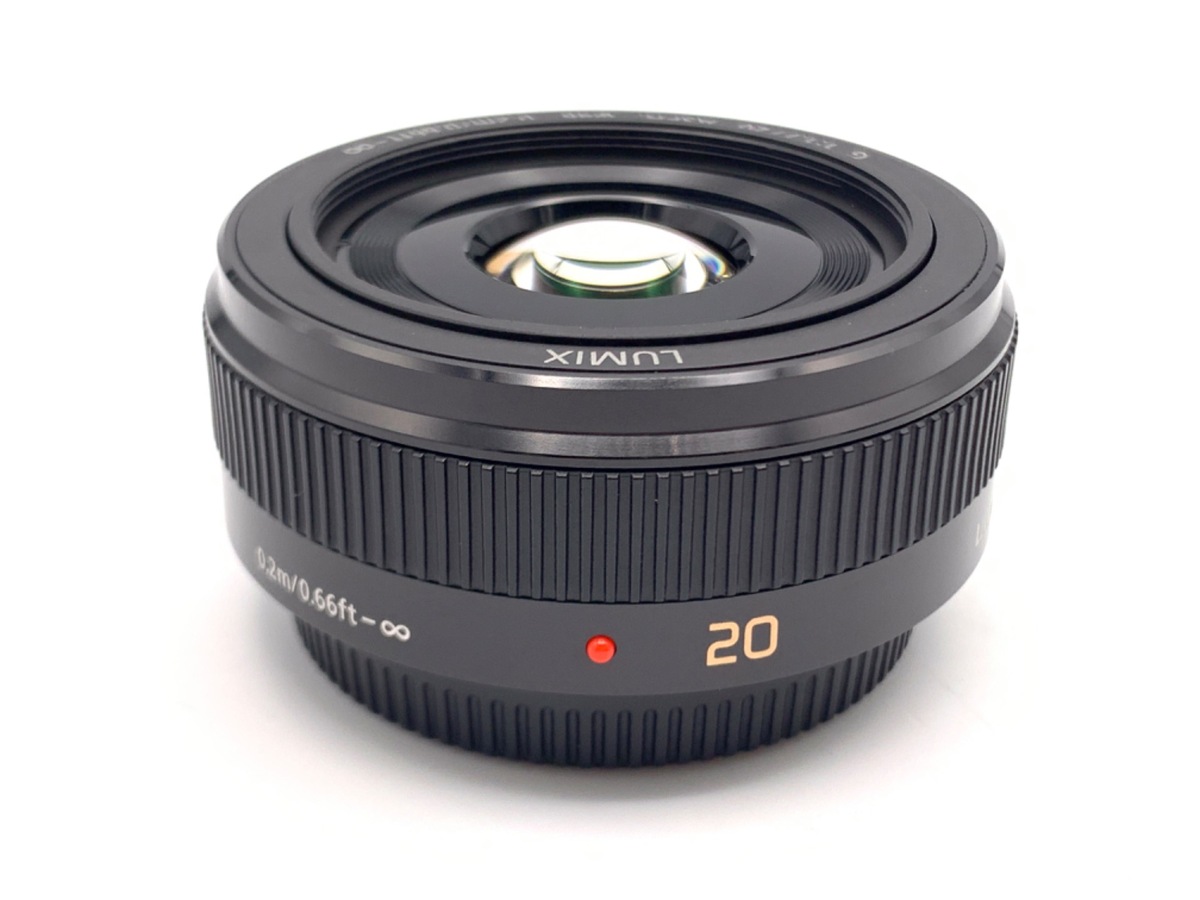 LUMIX G 20mm/F1.7 II ASPH. H-H020A-K [ブラック] 中古価格比較