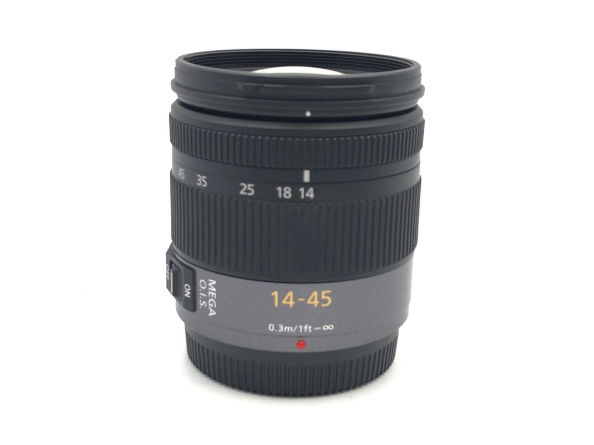 LUMIX G VARIO 14-45mm/F3.5-5.6 ASPH./MEGA O.I.S. H-FS014045 中古