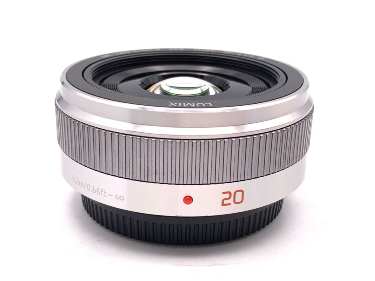 LUMIX G 20mm/F1.7 II ASPH. H-H020A-S [シルバー] 中古価格比較