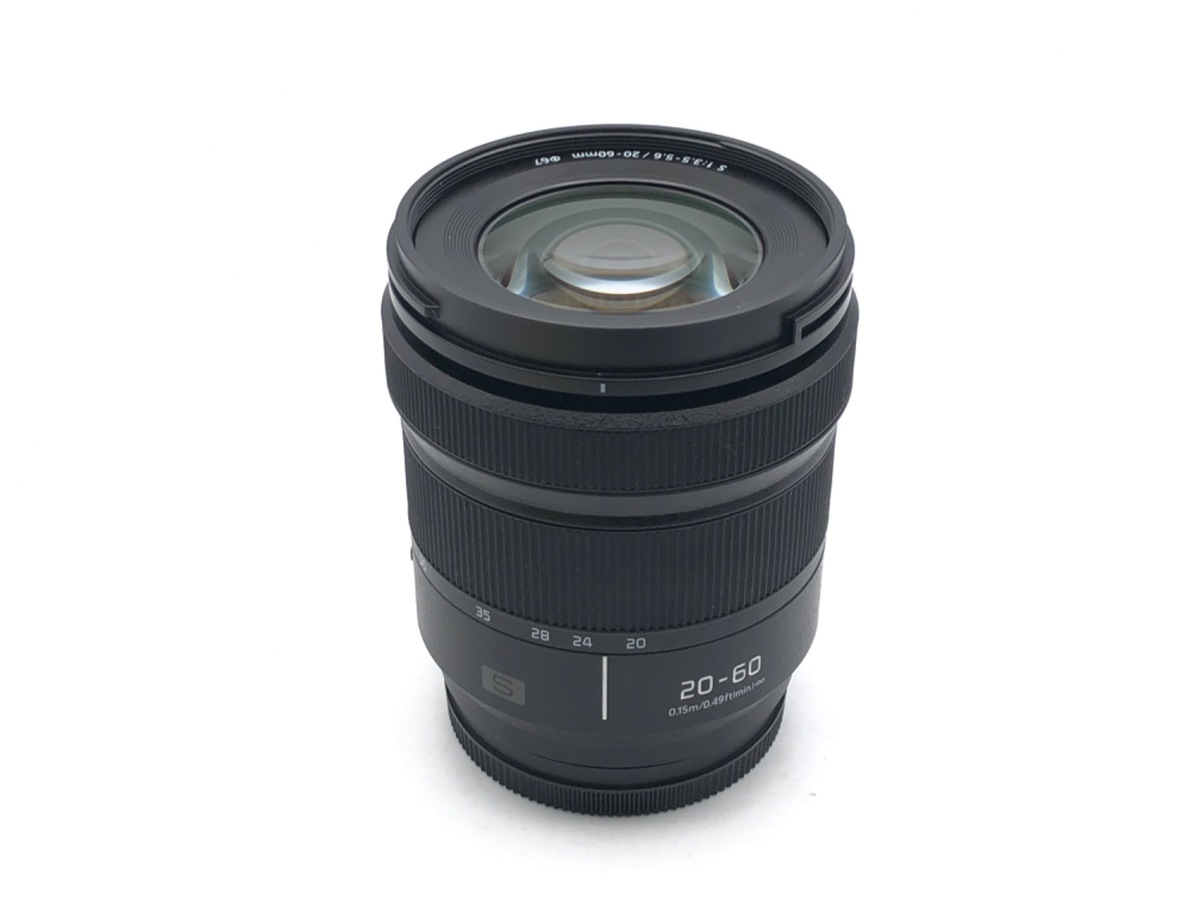 LUMIX 20-60mm ズームレンズ　中古品 中古】パナソニック LUMIX S 20-60mm F3.5-5.6 [S-R2060]｜｜カメラの