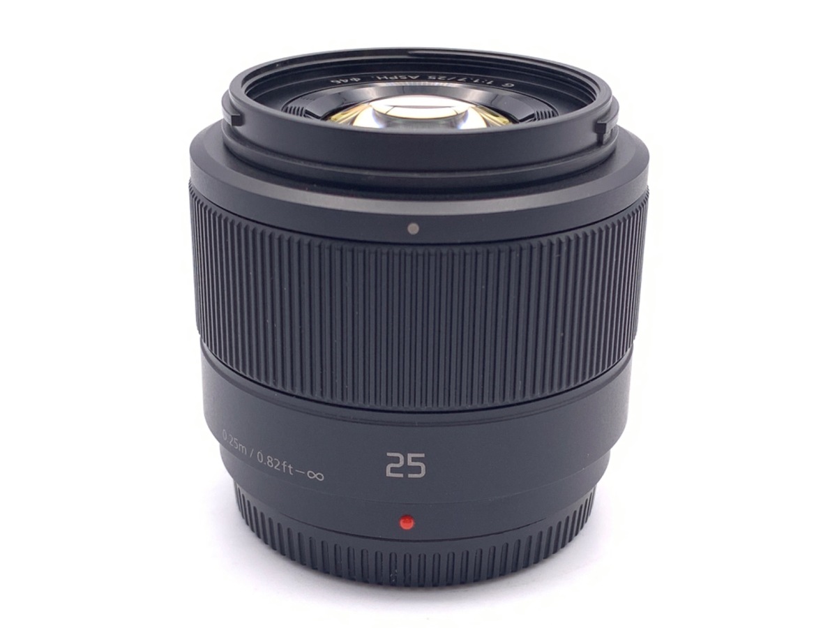 LUMIX G 25mm/F1.7 ASPH. H-H025-K [ブラック] 中古価格比較 - 価格.com