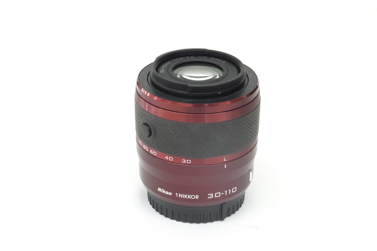 中古：AB(良品)】ニコン 1NIKKOR VR30-110mm F3.8-5.6 レッド 