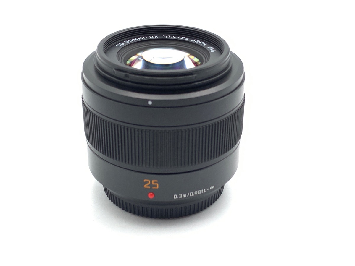 中古】パナソニック LEICA DG SUMMILUX 25mm/F1.4 II ASPH. [H-XA025