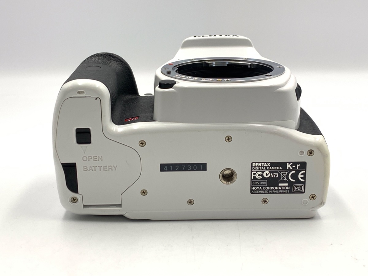 中古：B(並品)】ペンタックス K-r ボディ ホワイト | 2445480171082