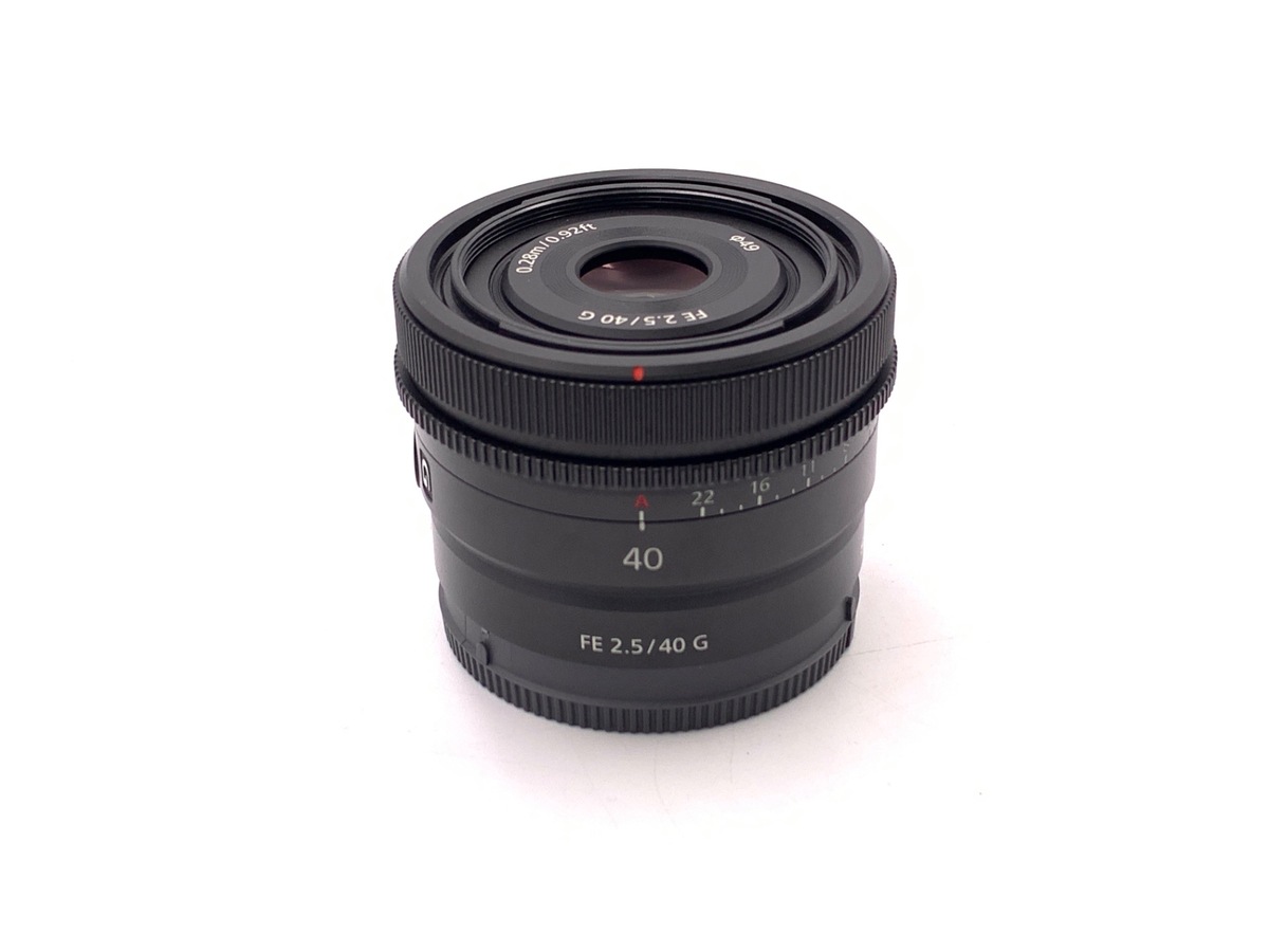 中古】ソニー FE 40mm F2.5 G [SEL40F25G] 在庫一覧｜カメラのキタムラ