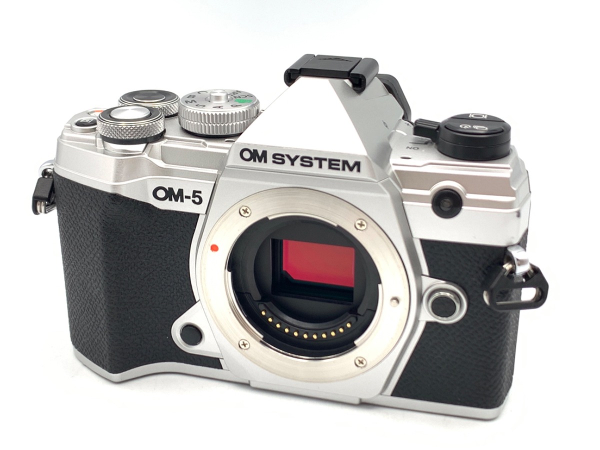 中古：A(美品)】OM SYSTEM OM-5 ボディ シルバー | 2445480175585