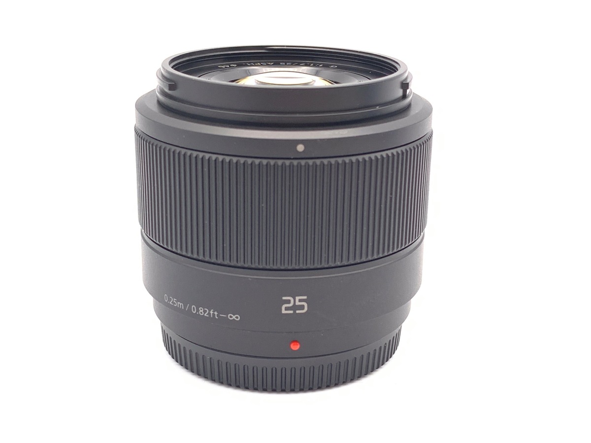 LUMIX G 25mm/F1.7 ASPH. H-H025-K [ブラック] 中古価格比較 - 価格.com
