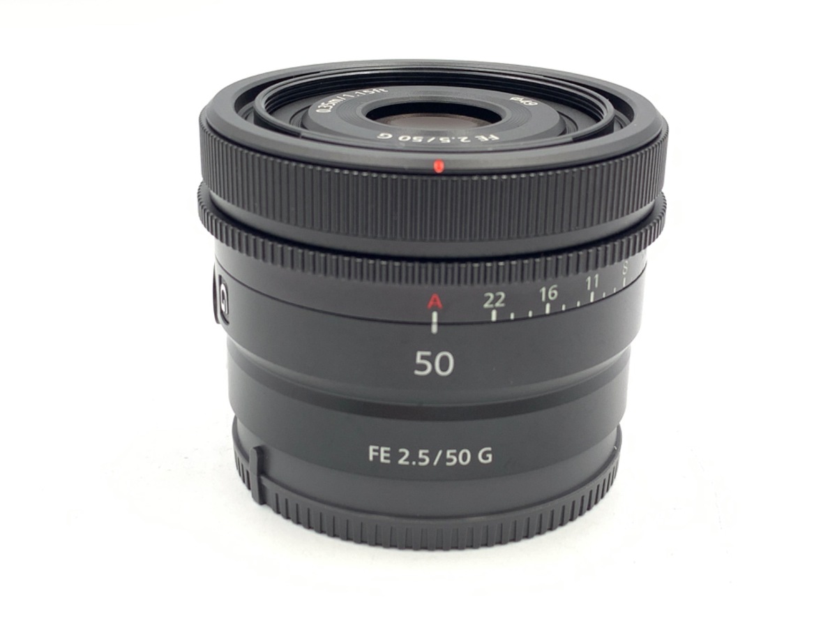 【極美品】SONY FE 50mm f2.5 G SEL50F25G FE 50mm F2.5 G SEL50F25G 中古価格比較 - 価格.com