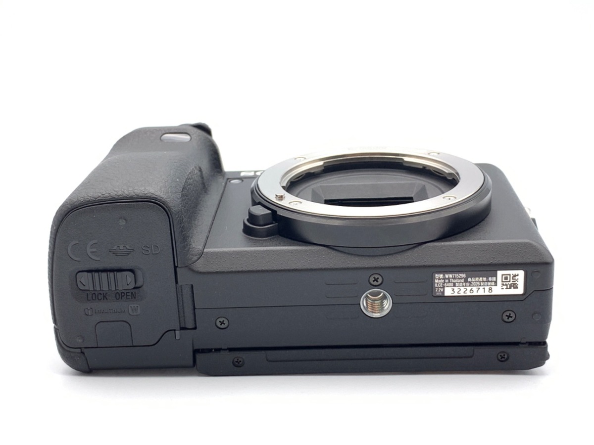 中古：AB(良品)】ソニー α6400 ボディ ブラック [ILCE-6400 B