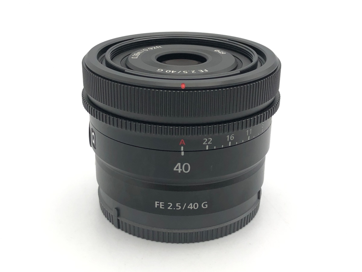 中古】ソニー FE 40mm F2.5 G [SEL40F25G] 在庫一覧｜カメラのキタムラ