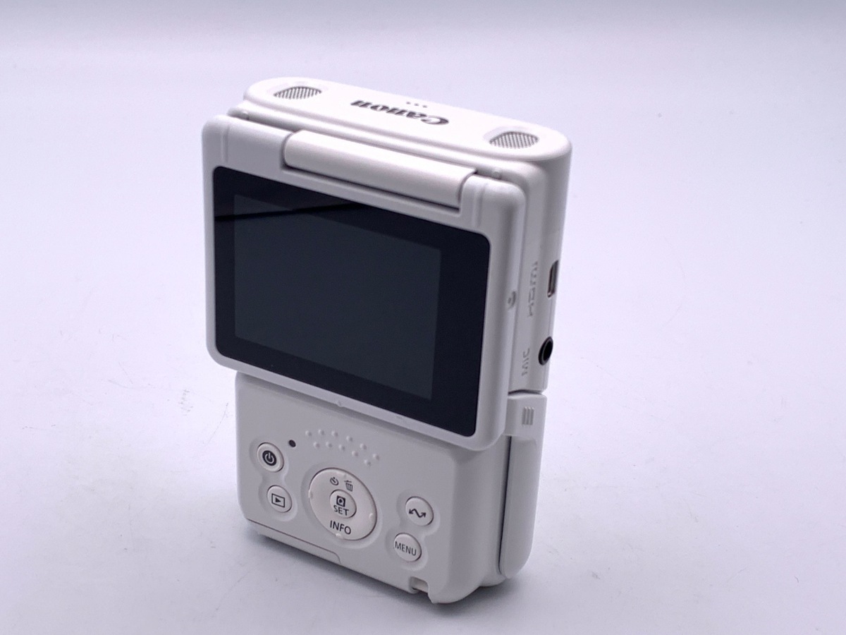 【中古】キヤノン PowerShot V10 ホワイト