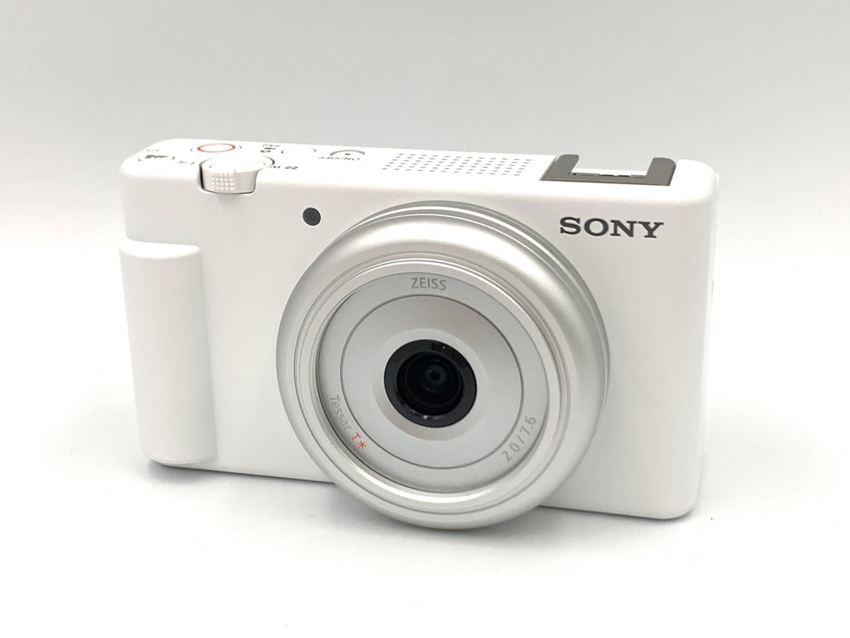 中古：AB(良品)】ソニー VLOGCAM ZV-1F W ホワイト | 2445530033599