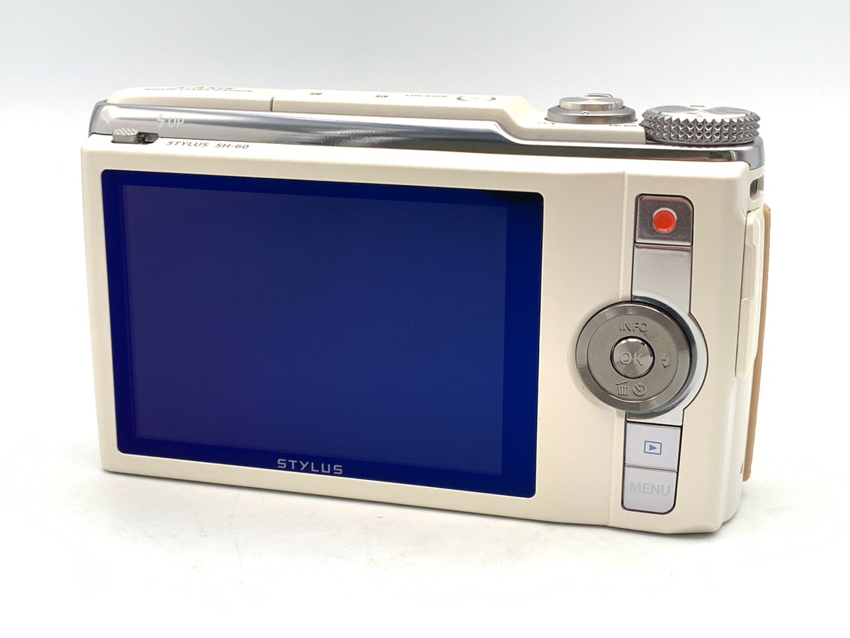 中古：A(美品)】オリンパス STYLUS SH-60 WHT ホワイト | 2445530034121