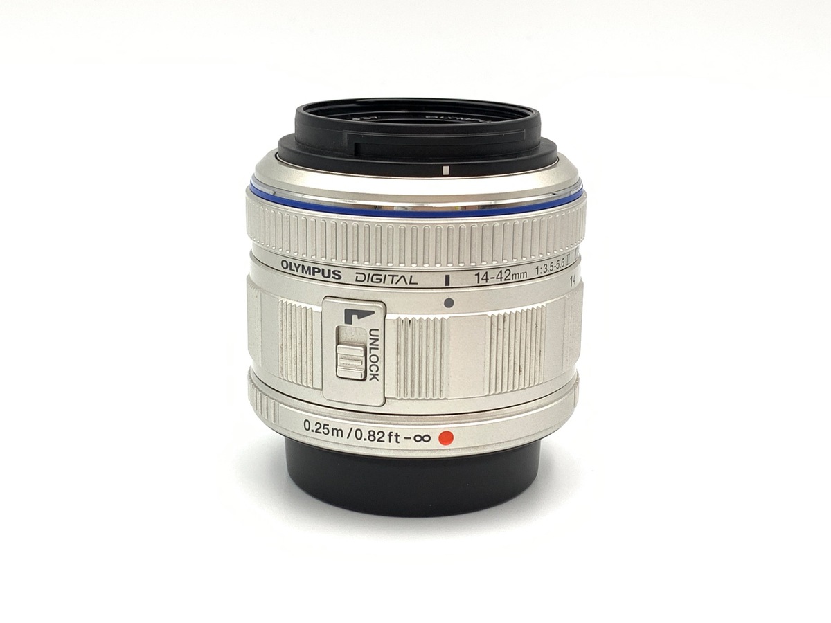 中古】オリンパス M.ZUIKO DIGITAL 14-42mm F3.5-5.6 II シルバー 在庫