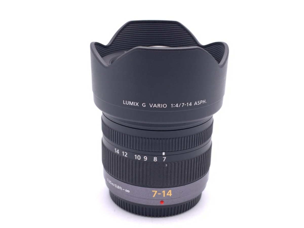 中古】パナソニック LUMIX G VARIO 7-14mm/F4.0 ASPH. [H