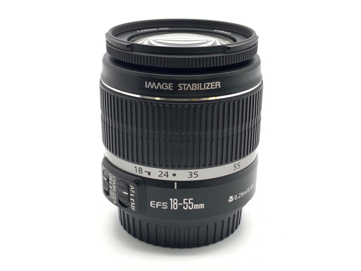 中古：AB(良品)】キヤノン EF-S18-55mm F3.5-5.6 IS | 2445540044820