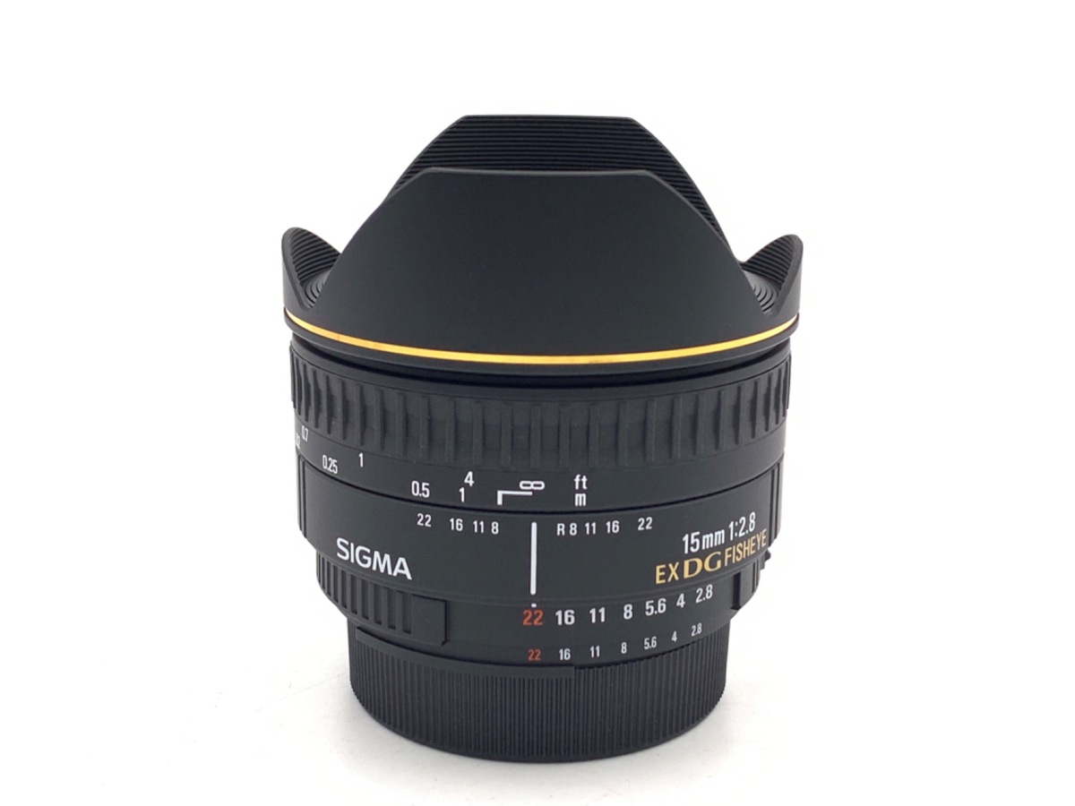 中古】シグマ 15mm F2.8 EX DG DIAGONAL FISHEYE ニコン用 在庫一覧