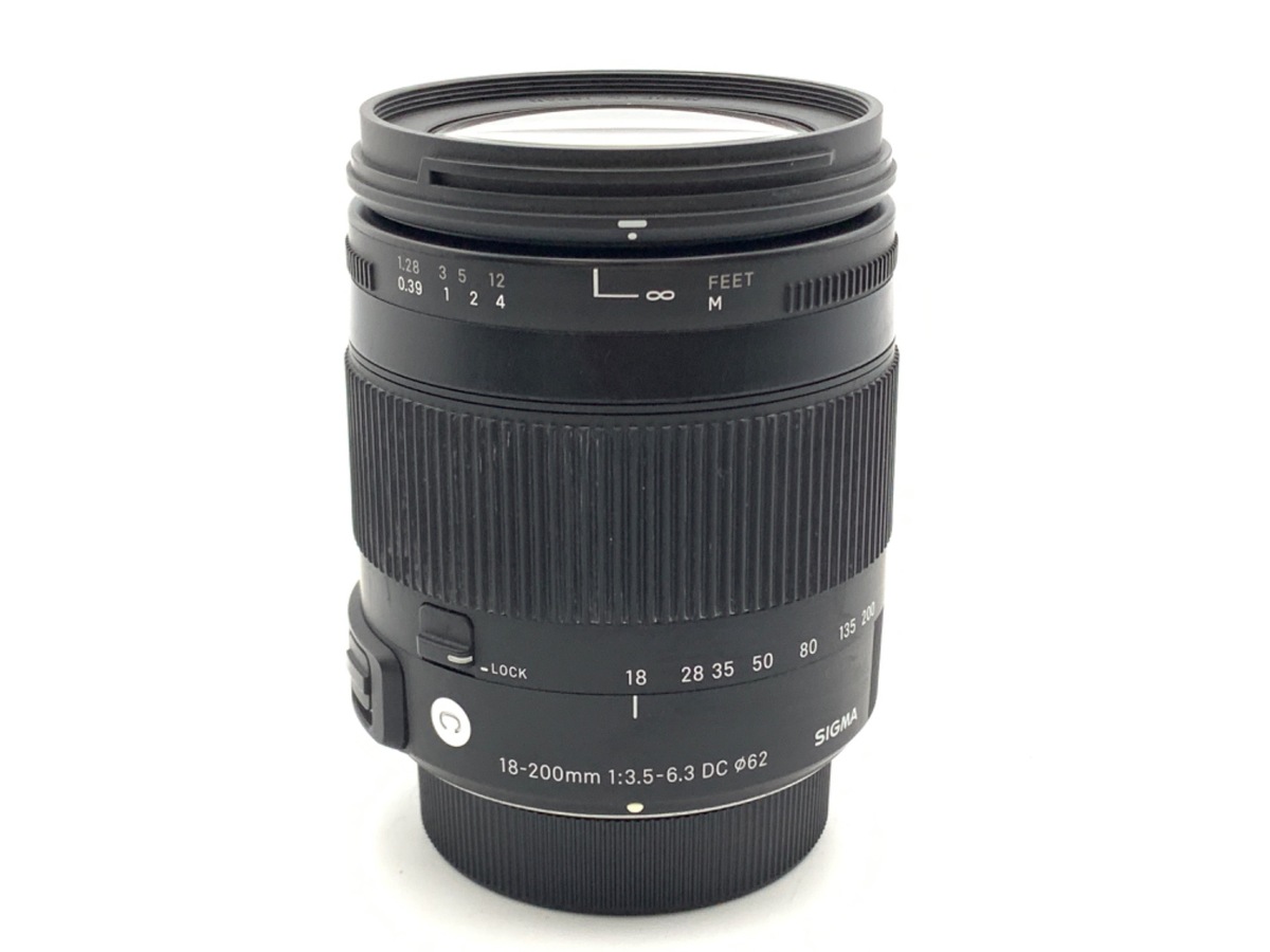 【美品】SIGMA 18-200F3.5-6.3DC/N ニコンマウント DC（シグマ） シグマ SIGMA 18-200mm F3.5-6.3 DC MACRO OS HSM