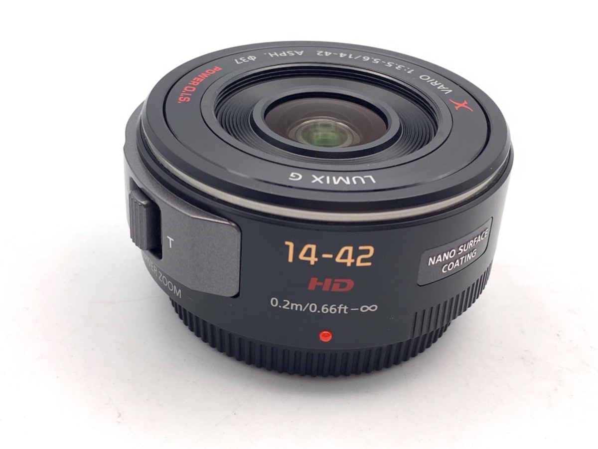 中古】パナソニック LUMIX G X VARIO PZ 14-42mm/F3.5-5.6 POWER