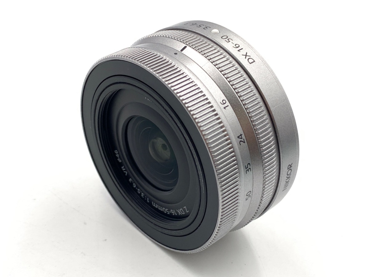 中古】ニコン NIKKOR Z DX 16-50mm f/3.5-6.3 VR シルバー｜｜カメラの