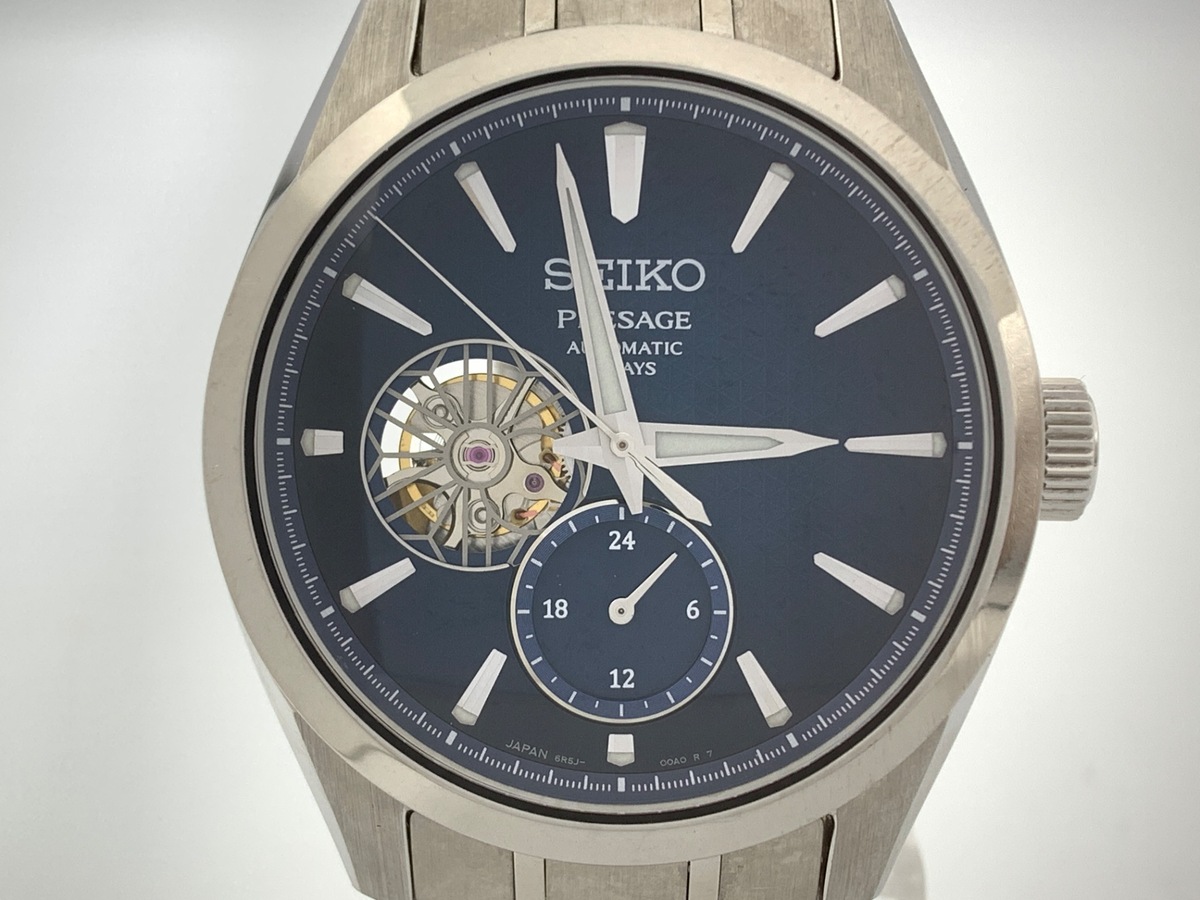 中古：B(並品)】セイコー プレザージュ ブルー SARJ003/6R5J-00A0 