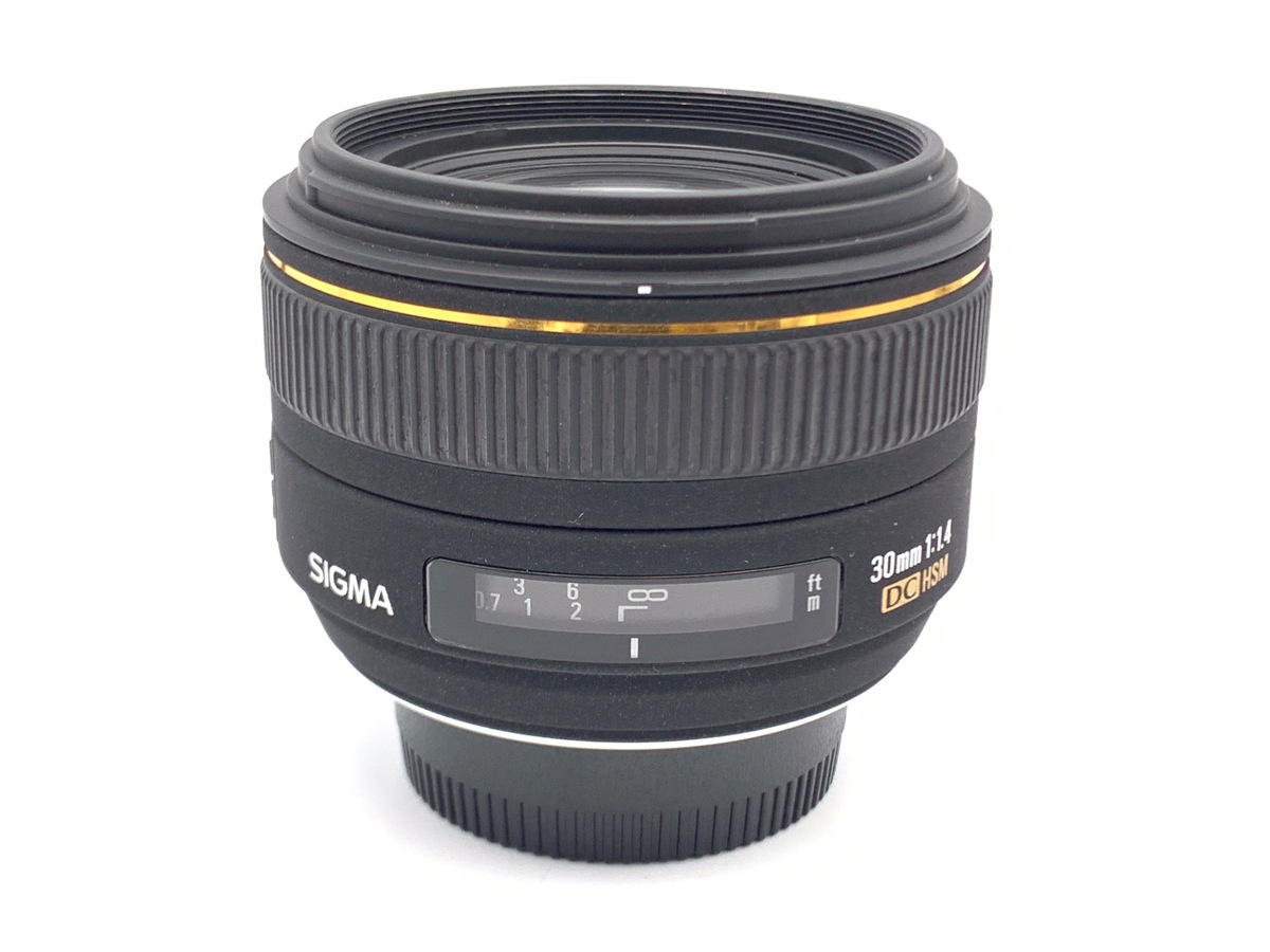 【ジャンク品】SIGMA 30mm F1.4 DC レンズ 中古】 【並品】 シグマ 30mm F1.4 EX DC ペンタックス用 : カメラの
