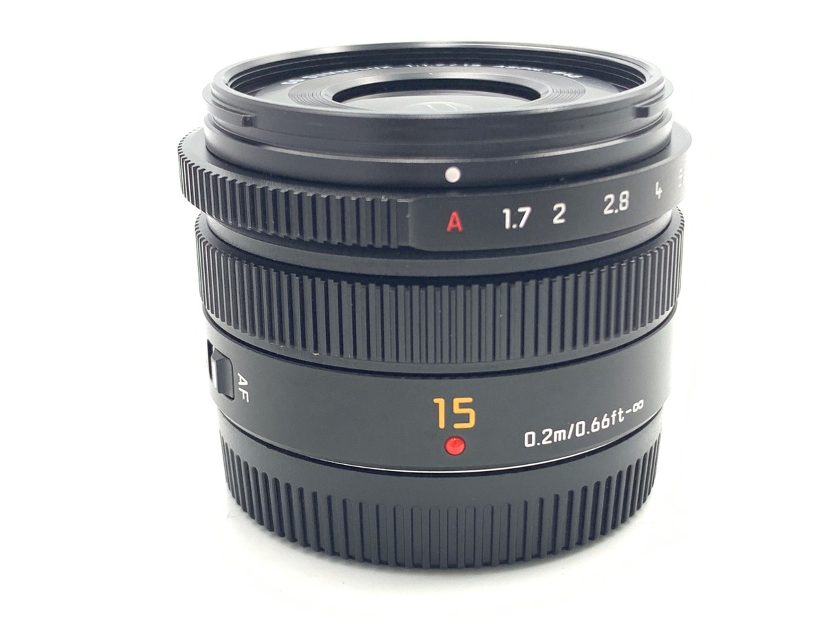 LEICA DG SUMMILUX 15mm/F1.7 ASPH. H-X015-K [ブラック] 中古価格比較