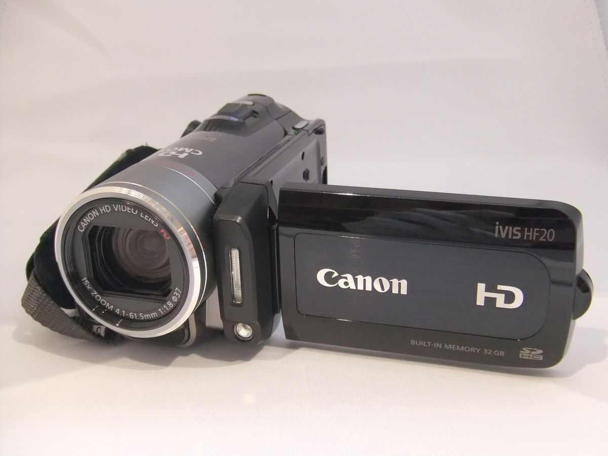 Canon iVIS HF20 ビデオカメラ 動作品 ハンディカム iVIS HF20 - キヤノンカメラミュージアム