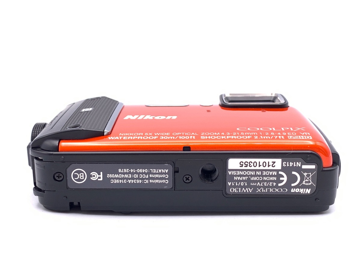 中古：AB(良品)】ニコン COOLPIX AW130OR オレンジ | 2445570043923