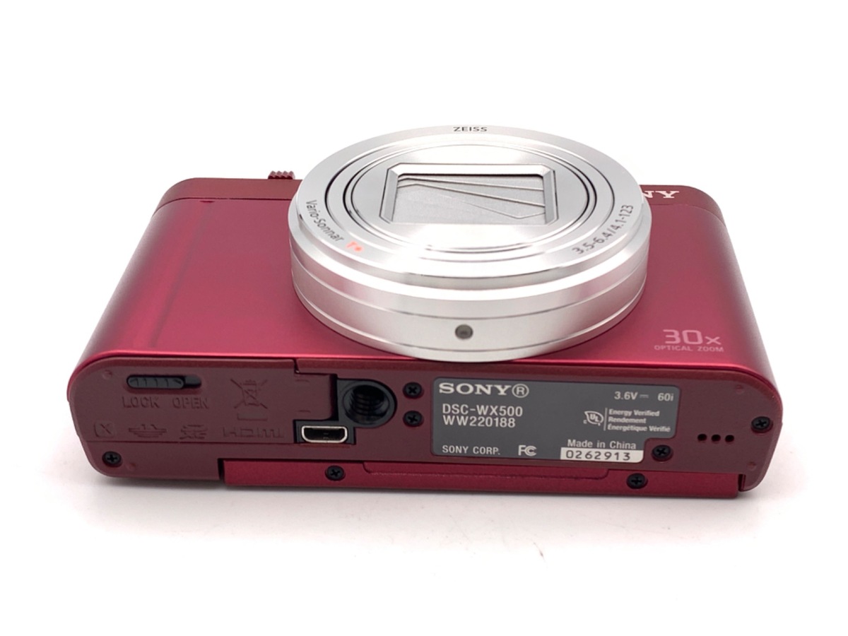 DSC-WX500 レッド【1820万画素】